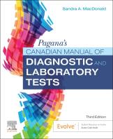 pagana's canadian manual of diagnostic and laboratory tests