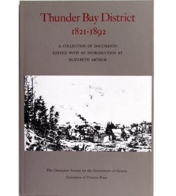 thunder bay district 1821 - 1892